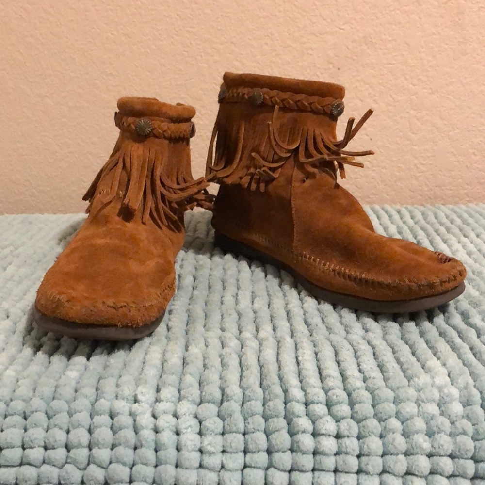 Moccasin booties